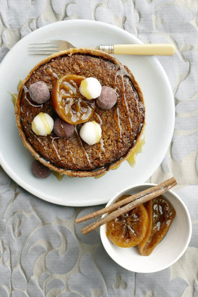 Citron tart in Citrus-season