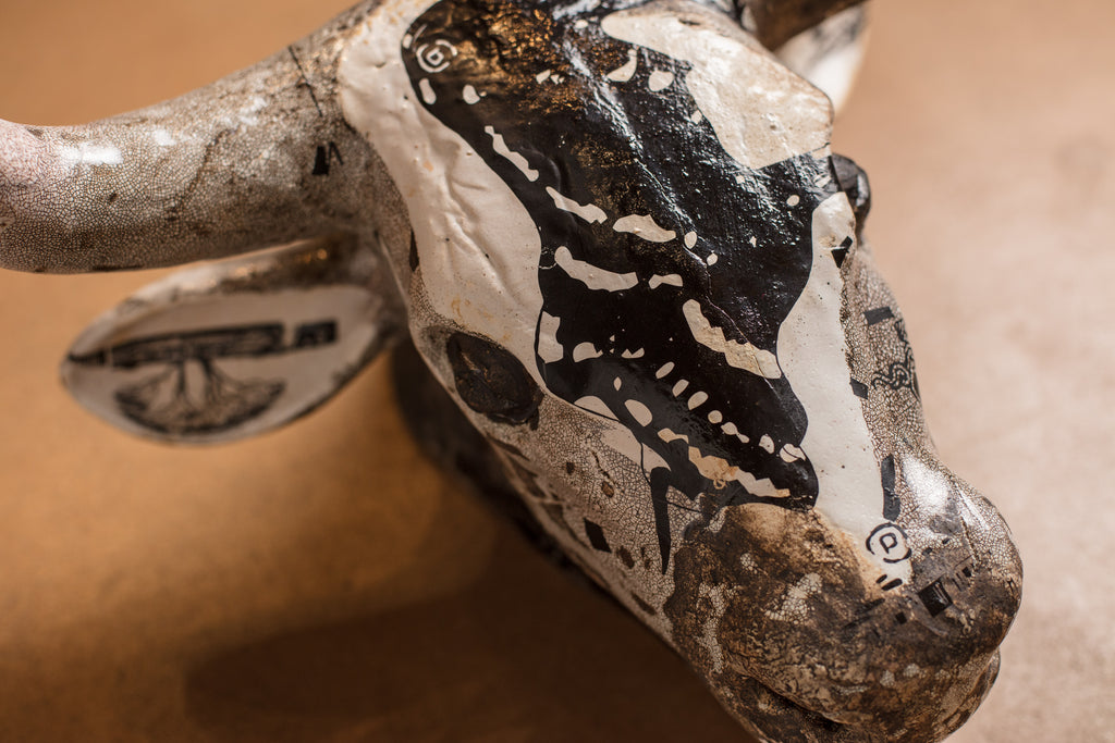 Now on exhibition at La Motte: Die Kraal, Pierneef-inspired ceramics by Nicolene Swanepoel