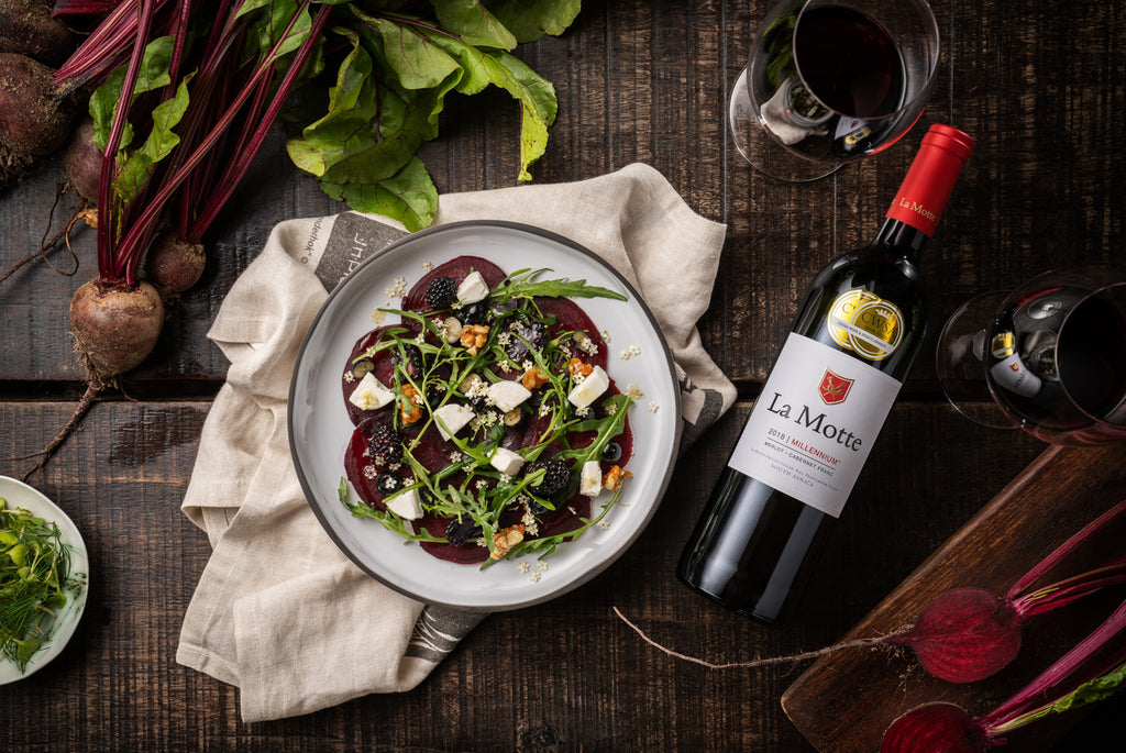 Beetroot Salad with Feta, Orange and Nuts