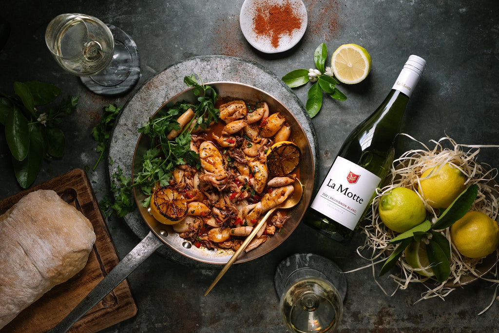 Pan-Fried Squid with Lemon & Smoked Paprika