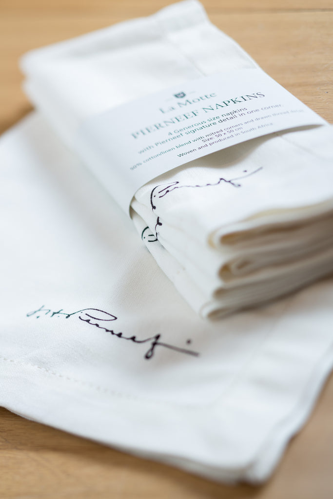 Luxurious linen from the La Motte Farm Shop