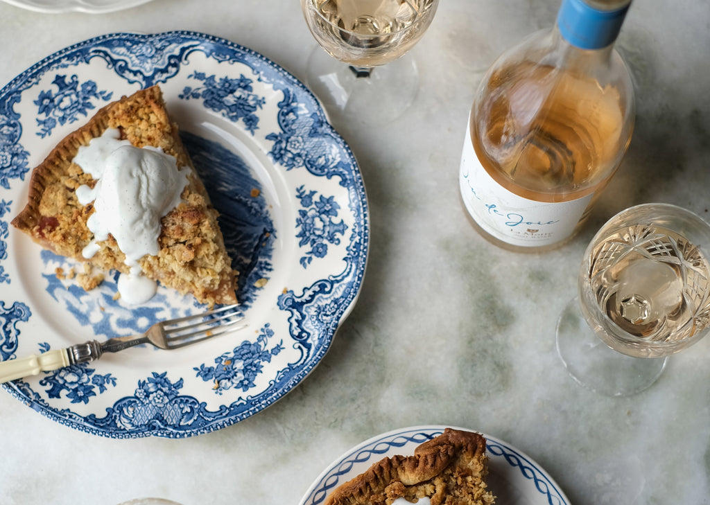 Quince Crumble Tart