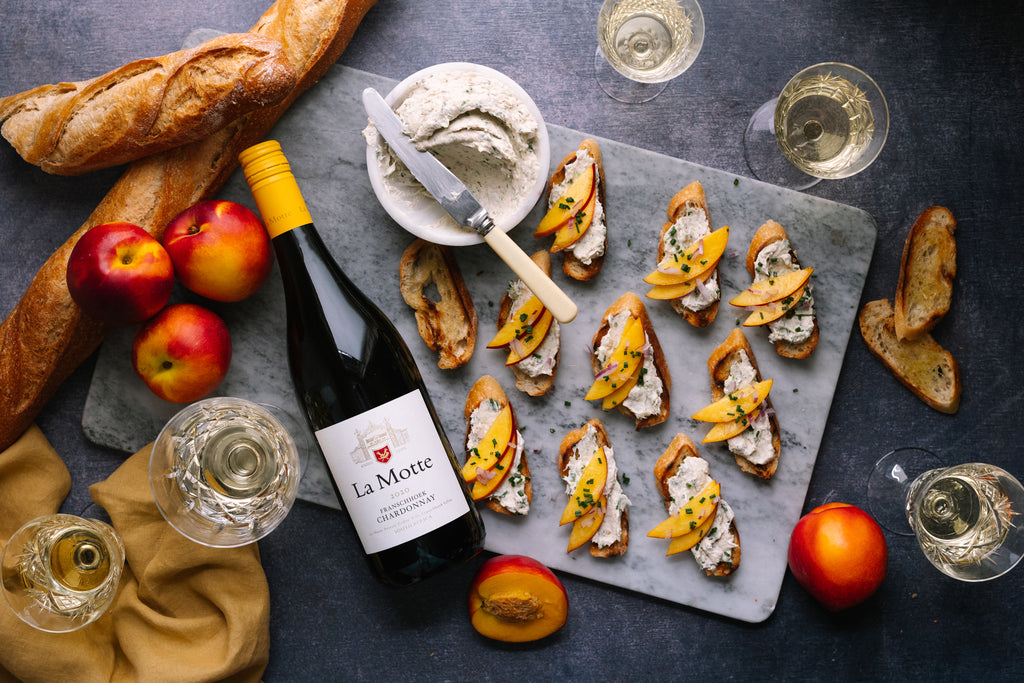 Full of Flavour: Festive Smoked Mackerel (or Smoked Angelfish) Paté with Crostini & nectarine