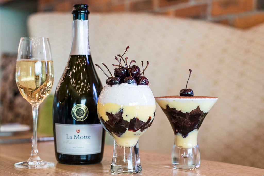 Tipsy Cherry Trifle