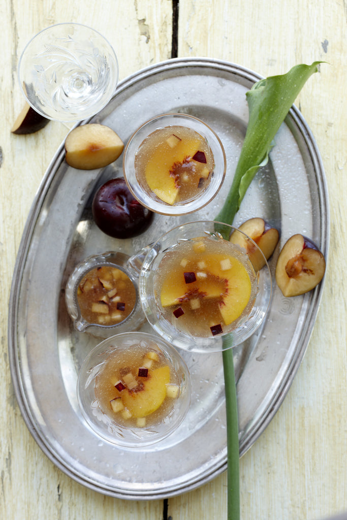 Sparkling wine & a Summer’s dessert