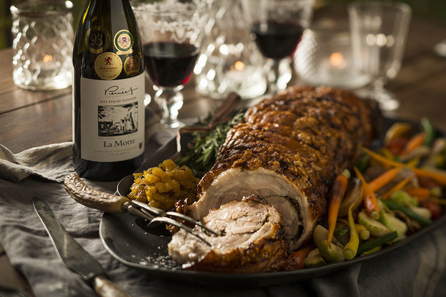 Festive Recipe: Roast Pork belly roll, Spiced pineapple and sage relish