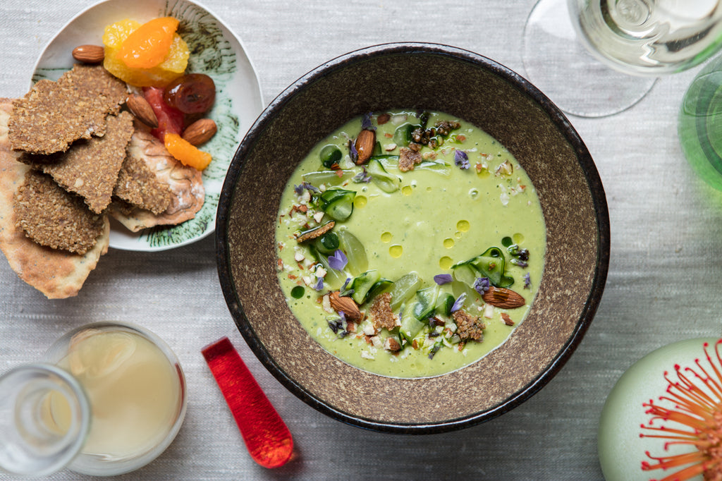 Honouring Heritage with a Spring Green Gazpacho
