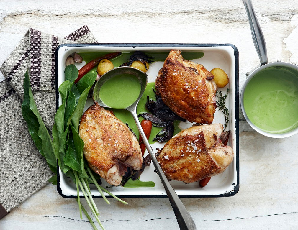 Chicken with Green Sauce