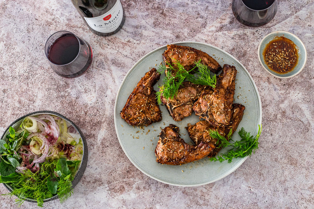 Fennel and Paprika Spiced Lamb Chops