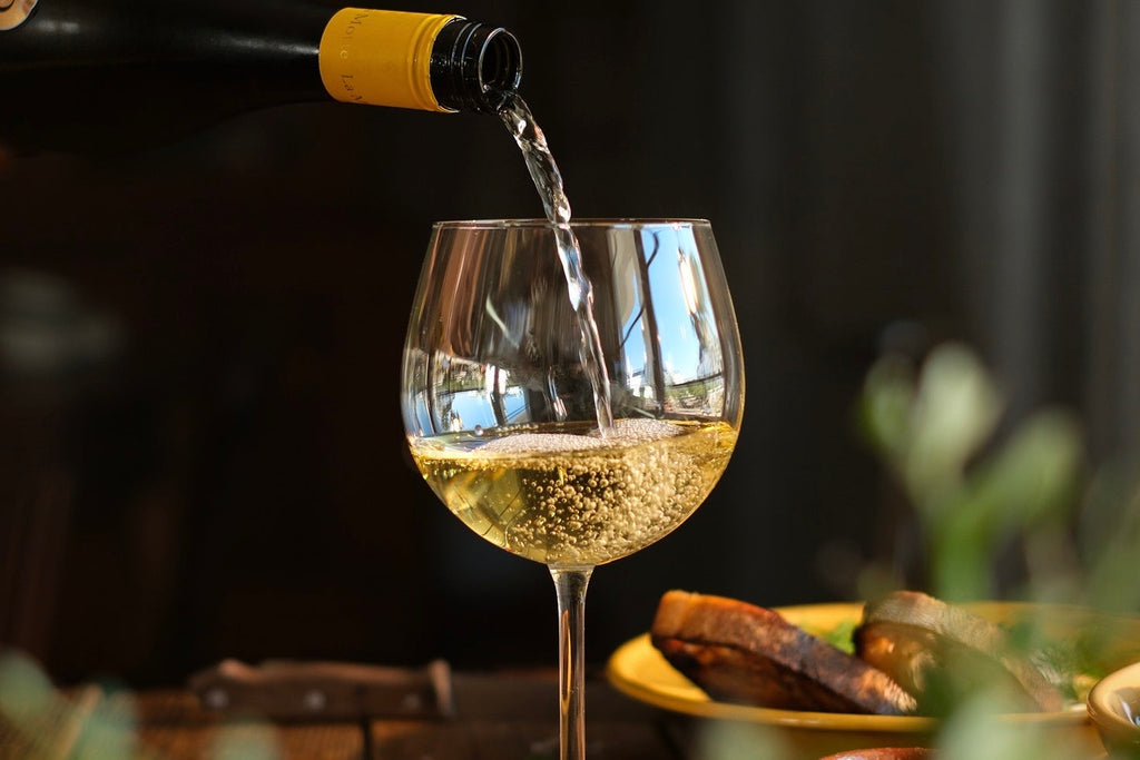 The enchantment of the slow swirl of La Motte Chardonnay