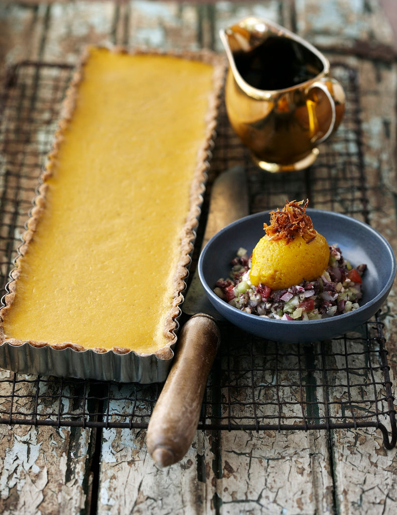 Old Fashioned Spiced Pumpkin Tart