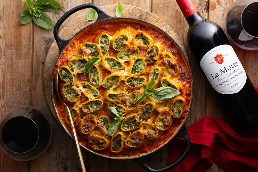 Spinach & Ricotta Paccheri