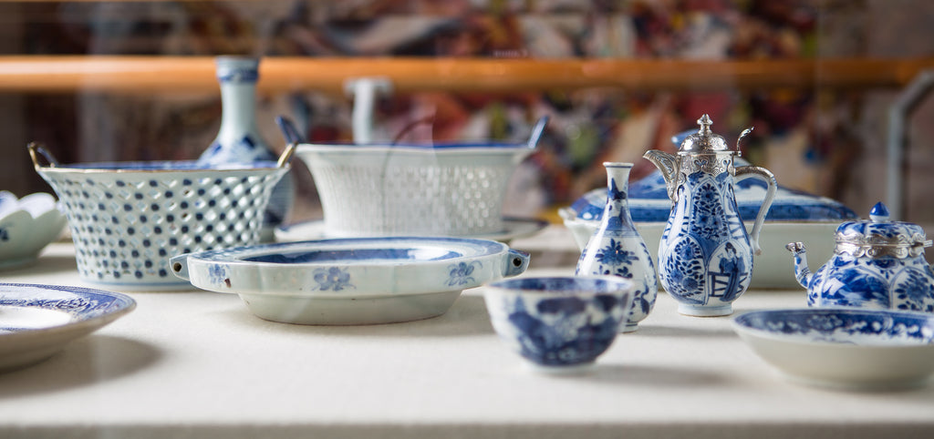 The traditions of blue and white porcelain