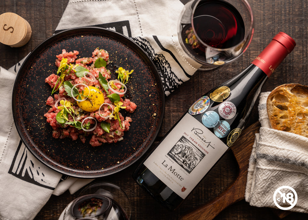 Black pepper and anise spiced steak tartare recipe