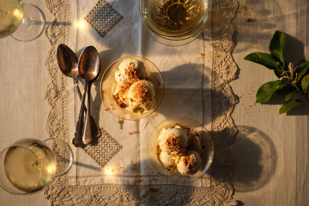 Lemon Swirl Ice Cream