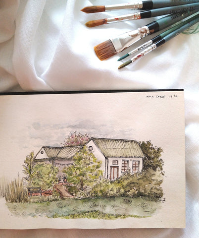 Half-Day Watercolour Workshop Experience at La Motte Ateljee with Maak - Creative Studio: 25 April 2026