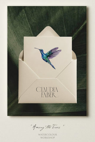 Half-day Watercolour Painting with Claudia Faber: 31 July 2026
