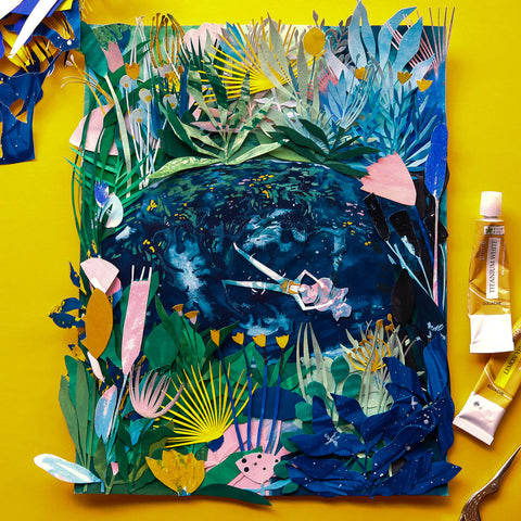 Full- Day Collage Workshop with Catherine Holtzhausen: 25 July 2026 - La Motte Wine Estate