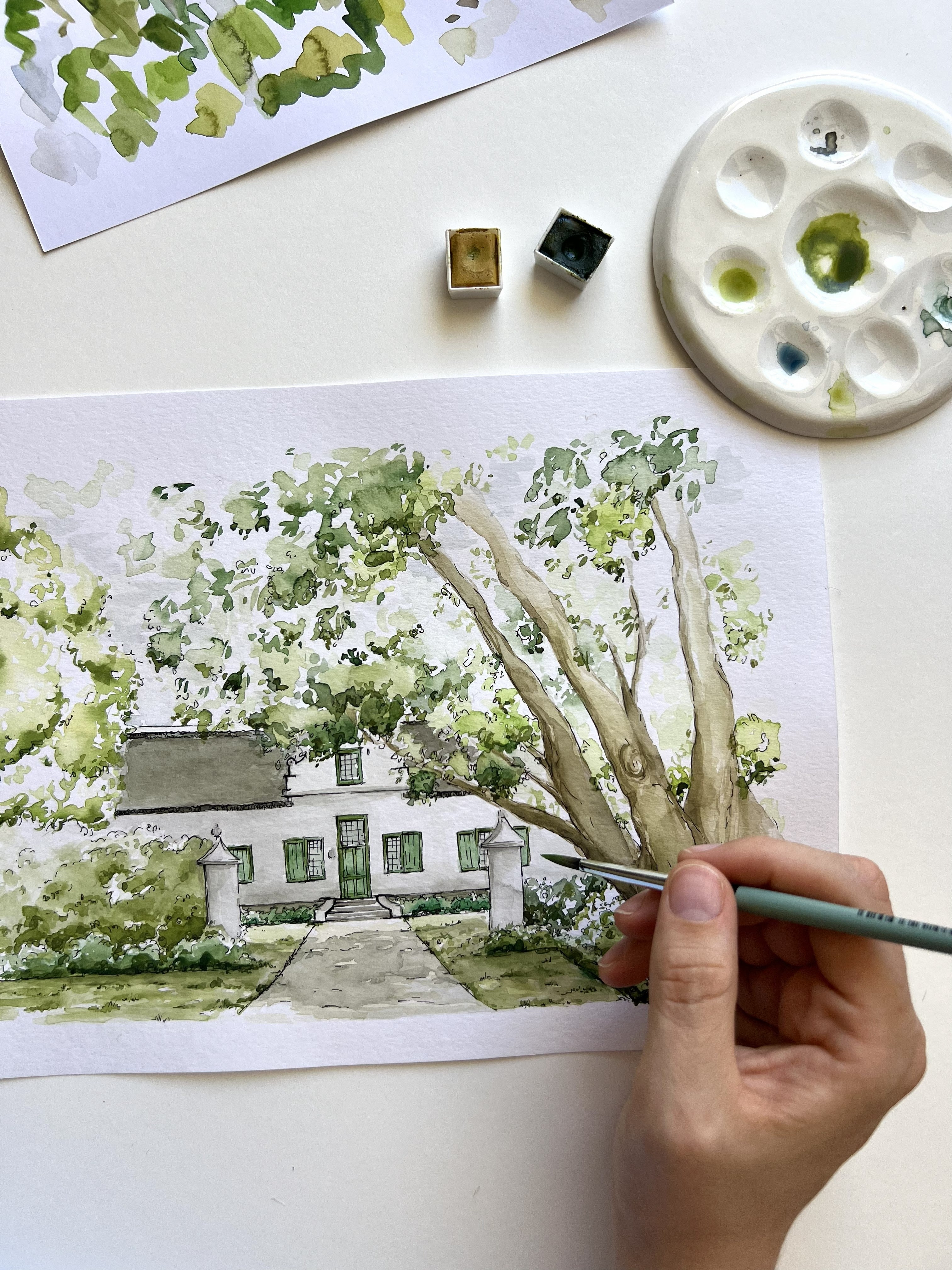 Half-Day Watercolour Workshop Experience at La Motte Ateljee with Maak - Creative Studio: 26 April 2026 - La Motte Wine Estate