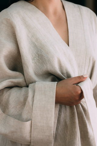 Inheems Linen Kimono